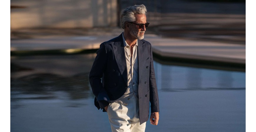 ترکیب رنگ کت تک با شلوار