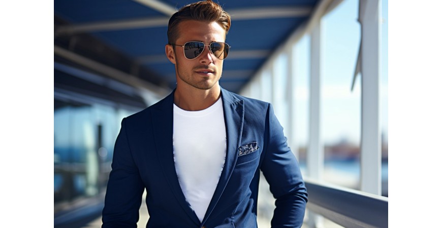 نحوه پوشیدن و ست کردن تیشرت با کت شلوار مردانه 