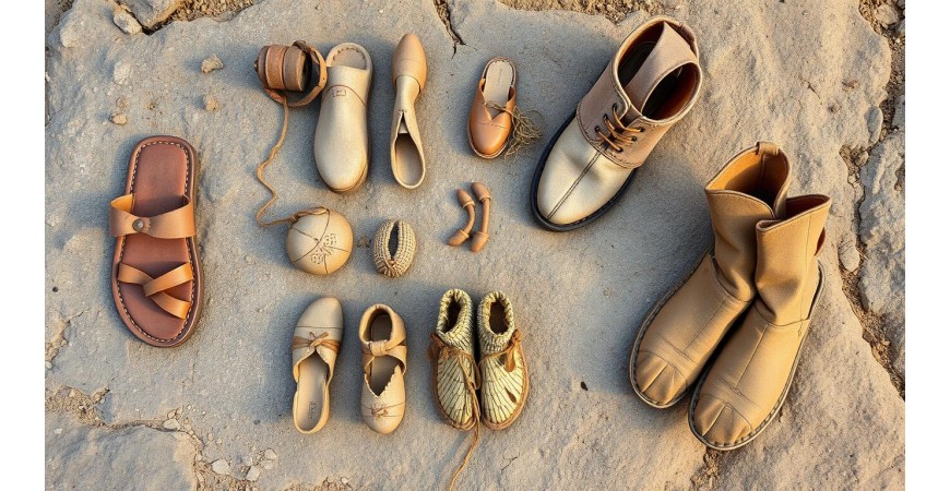 تاریخچه کفش و مراحل پیشرفت صنعت کفش