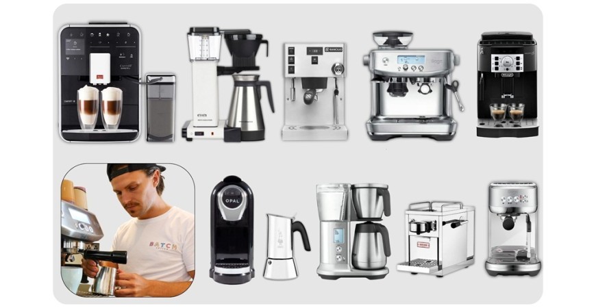 معرفی 17 مدل قهوه ساز دستی و برقی و مقایسه آنها